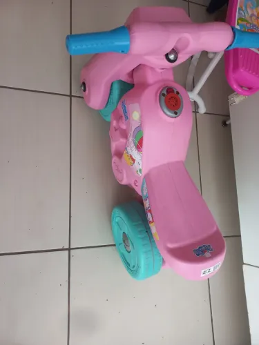 Motocicleta peppa Nandeirantes
