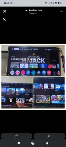 Vende-se TV de 50 polegadas semi nova