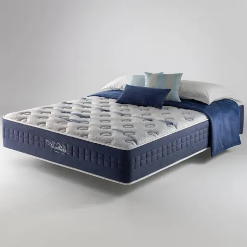 Colchão Anjos Azul/Branco Casal Novo