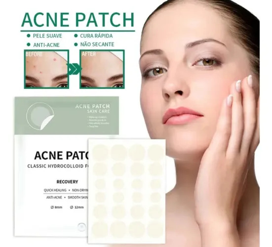 Adesivo secante de espinhas 