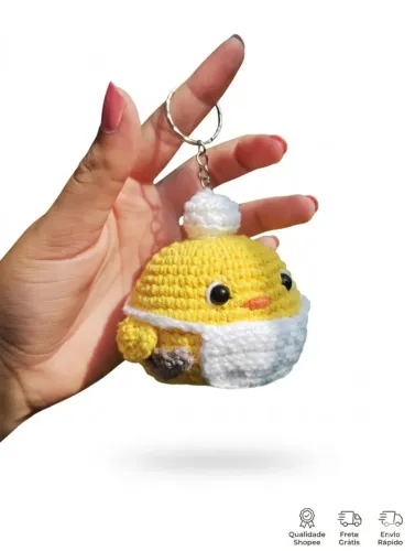 O Presente Perfeito para Amantes da Gastronomia: Nosso Pato Chef Amigurumi!