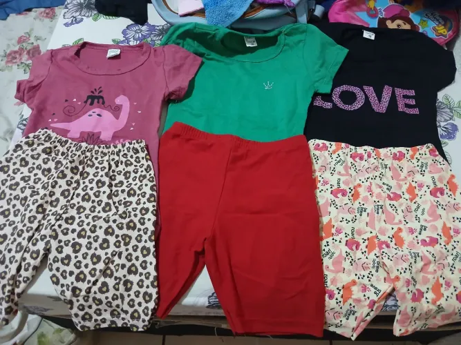 Vendo conjunto infantil menina novo
