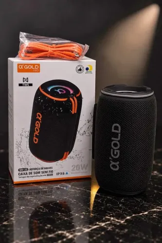Caixa de som Bluetooth à prova d?água 20W original