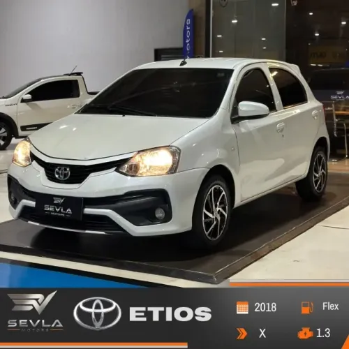 Toyota Etios X 1.3 Flex 16V 5P Mec. 2018