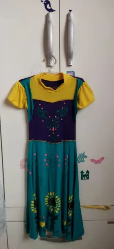 Vestido infantil Anna (frozen) tam 4 anos