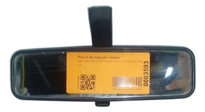 Retrovisor Interno Gol Voyage Saveiro G5/g8 Polo Fox Up ...