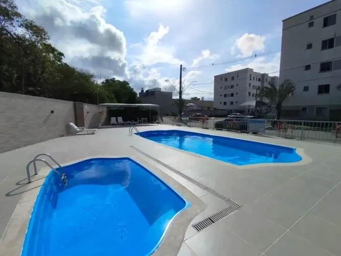 Apartamento 2 quartos com quintal de 73m², a 10 minutos de Vitória