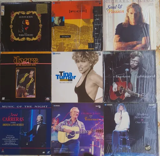 Lote de 33 Laser Disc