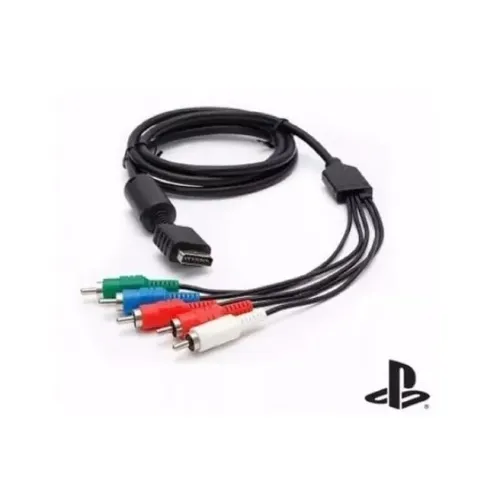 Cabo componente para PS2, PS3