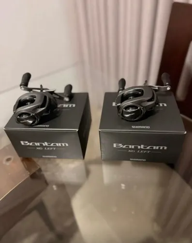 Carretilha Shimano Bantam 151xg (valor 1.800,00 cada) disponível apenas uma unidade
