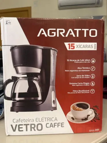 Cafeteira nunca usada