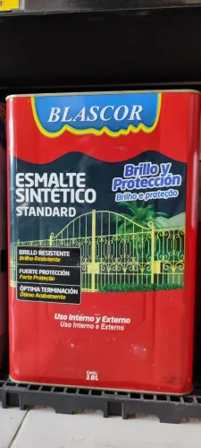TINTA ESMALTE PARA MADEIRA E FERRO 18L