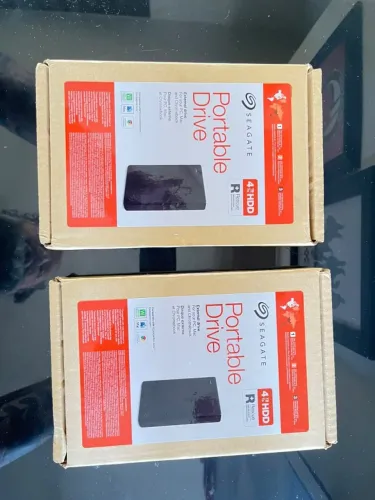 Hd Externo Portátil 4tb Seagate Usb 3.0 4000gb 2,5 NOVO 4 TB