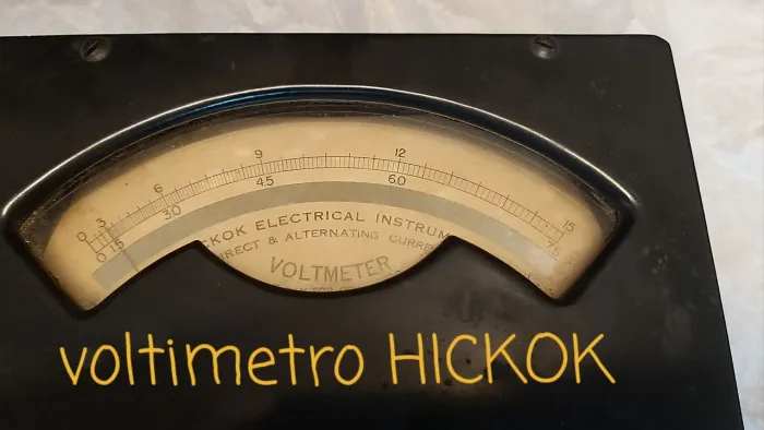 para audio ou RF: excelente voltimetro HICKOK alta precisão, coleção, leia!!