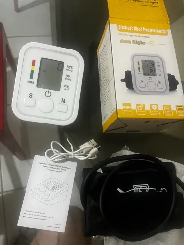 Medidor De Pressão Arterial Digital De Braço Automático 