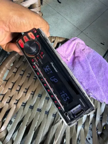Toca cd pioneer em estado de novo