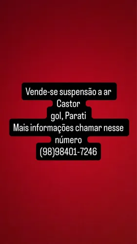 SUSPENSÃO A AR CASTOR 