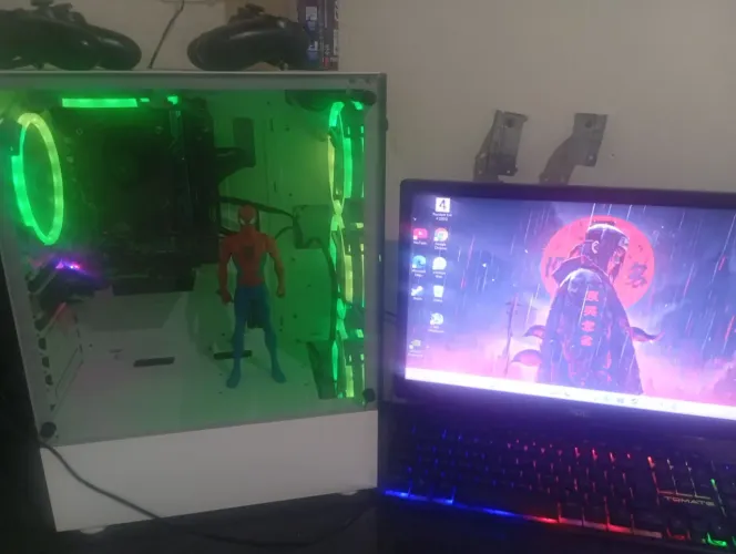 Pc completo leia a descrição.placa de vídeo, monitor, teclado, mause.