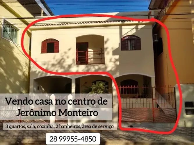 Casa em Jerônimo Monteiro, 2° andar