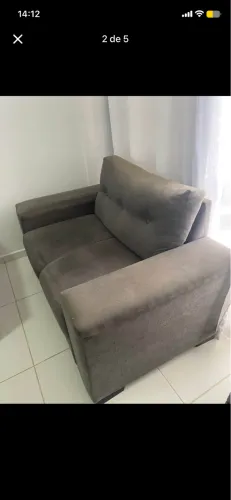 Conjunto sofá 2 e 3 lugares