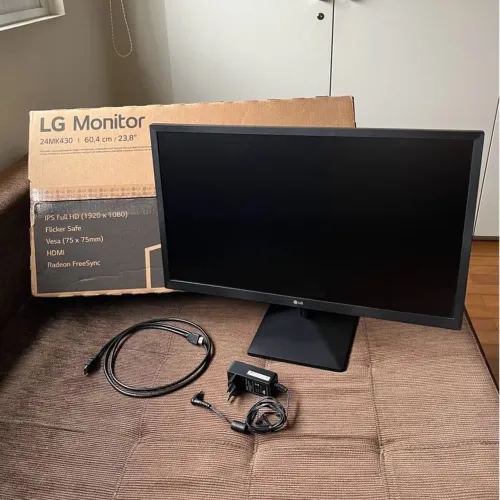 Monitor LG 23.8 Full Hd Ips Amd Freesync 24mp400