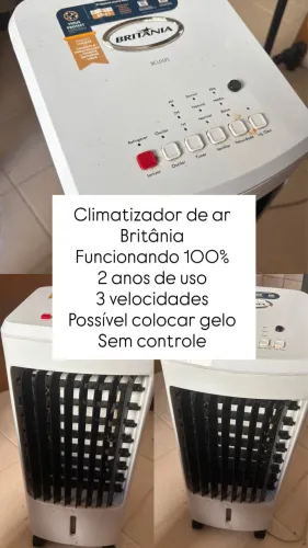 Climatizador de Ar Britânia BCL05FI