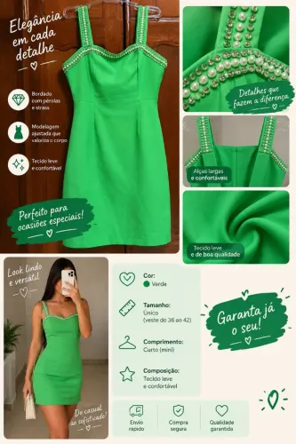 Vestido verde