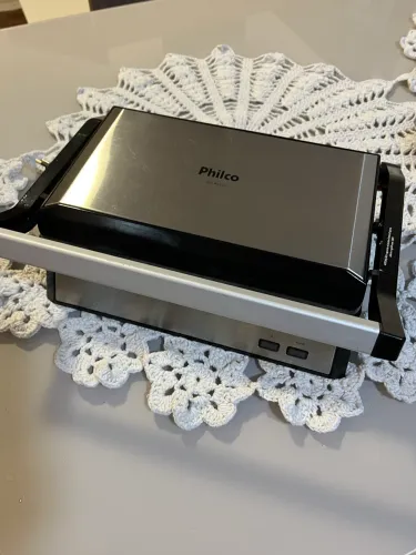 Grill Philco 2 em 1 com Coletor de Gordura