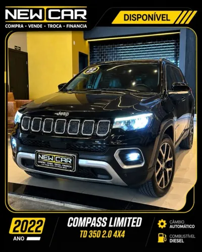Jeep Compass Limited TD 350 2.0 4X4 Die. AUT 2022