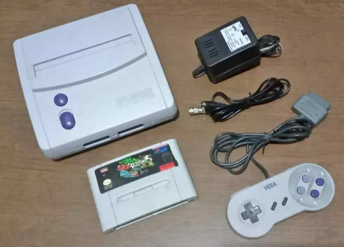 ? Super Nintendo Baby RF + Copa 94 - R$ 320