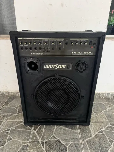 ? Caixa Amplificada Ciclotron PRC 500 Wattsom - Som Potente e Profissional