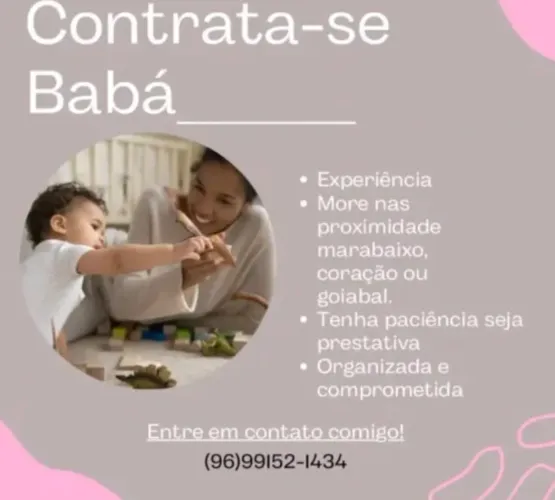 Vaga de babá