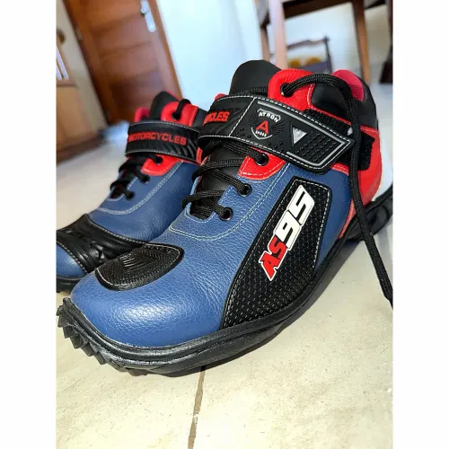 Bota Motociclista Atron Shoes AS95 Couro Legítimo Nº 41