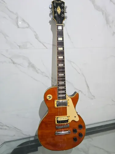 Guitarra Condor Les Paul CLP II-S (Flame Top) - Impecável + Nota de Regulagem