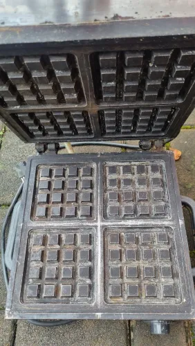 Máquina de waffle croydon