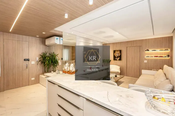 Apartamento com 2 dormitórios para alugar, mobiliado - Água Verde - Curitiba/PR