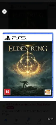 Elden Ring Standard ps5 mídia física