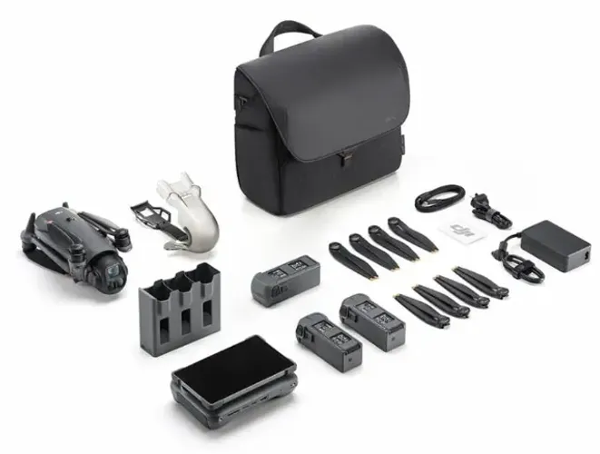 Drone DJI Mavic 4 Pro Combo Creator - Anatel, 1 ano de garantia