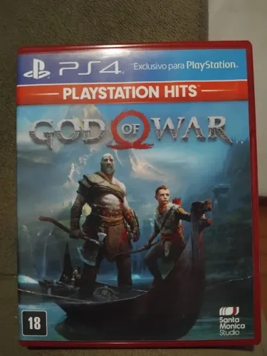 Jogo God of war, de 2018, para PS4