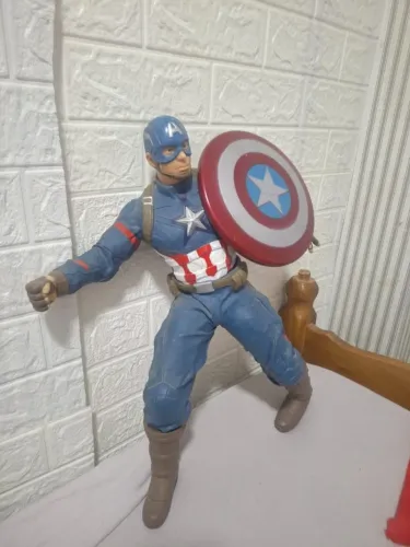 Capitao America 45cm Marvel Comics Gigante Mimo