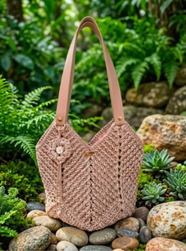 Bolsa de crochê
