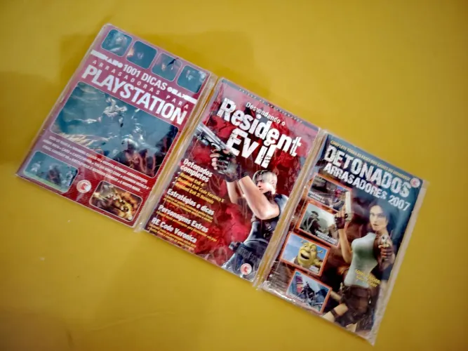 Promoção revistas melhores Detonados de ps2 bem conservado e raros