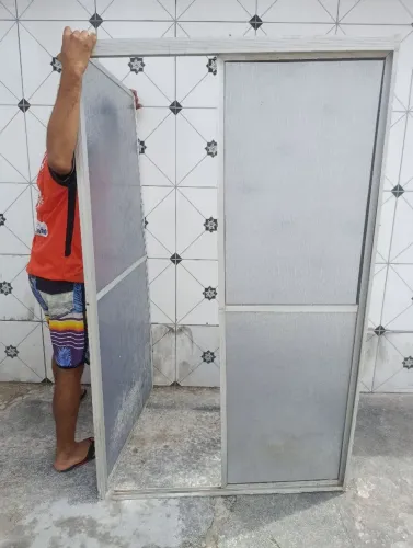 Box para banheiro em L