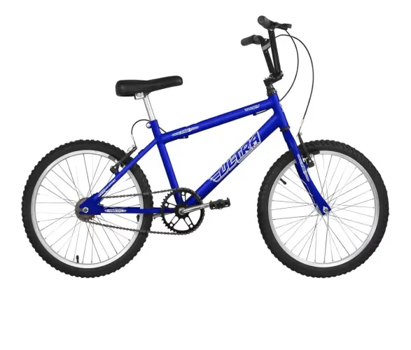 Bicleta de passeio ultra aro 20 azul criança novo na caixa