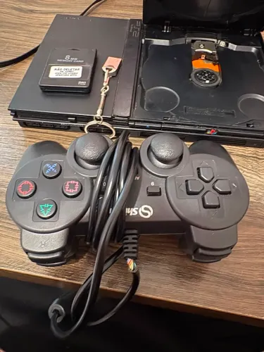 Ps2 completo (memory card com jogos)