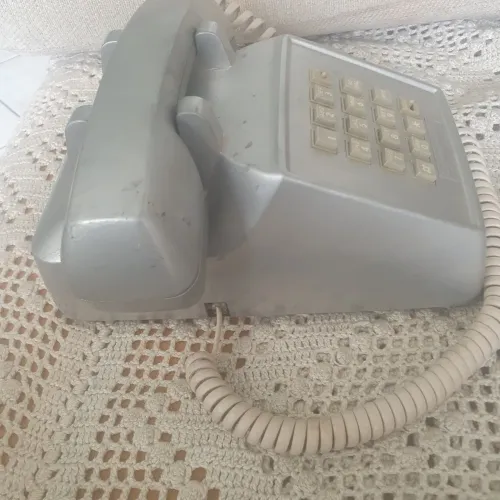Telefone antigo , toque retrô. BellSouth Products. 12x23x2cm