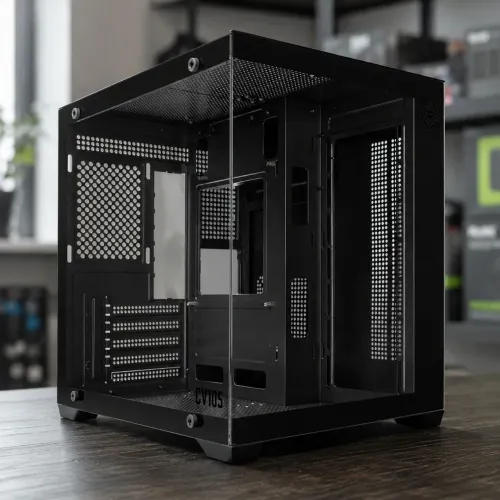 Gabinete Gamer Mancer Compacto, Moderno (Novo)