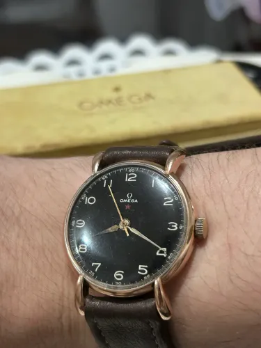 OMEGA VINTAGE 30T2 SC/ 18K 750/ 35,5 MM