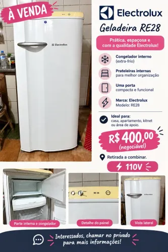 Geladeira Eletrolux RE28