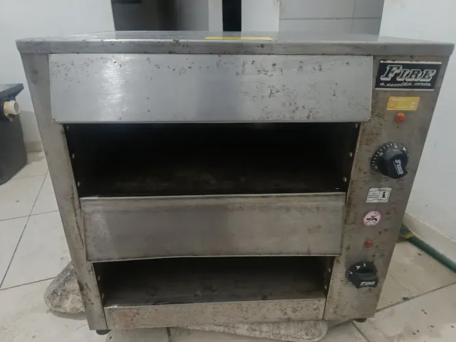Forno gratinador salamandra 